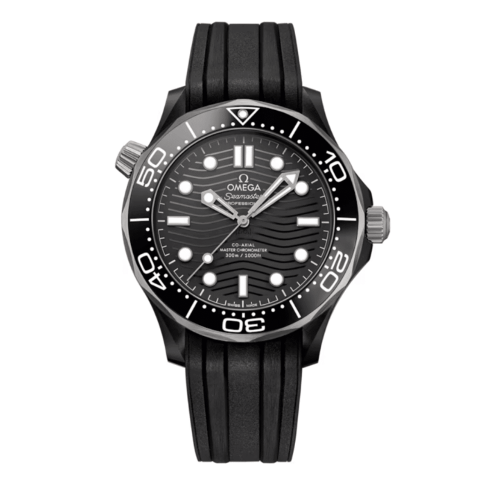 Omega Seamaster Black Bezel Replica - Image 1