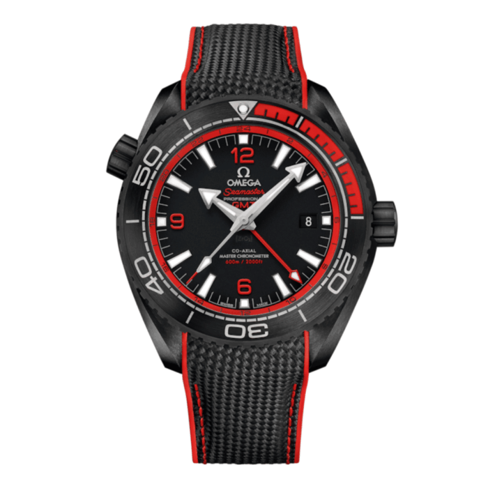 Omega Seamaster Planet Ocean Red Replica - Image 1