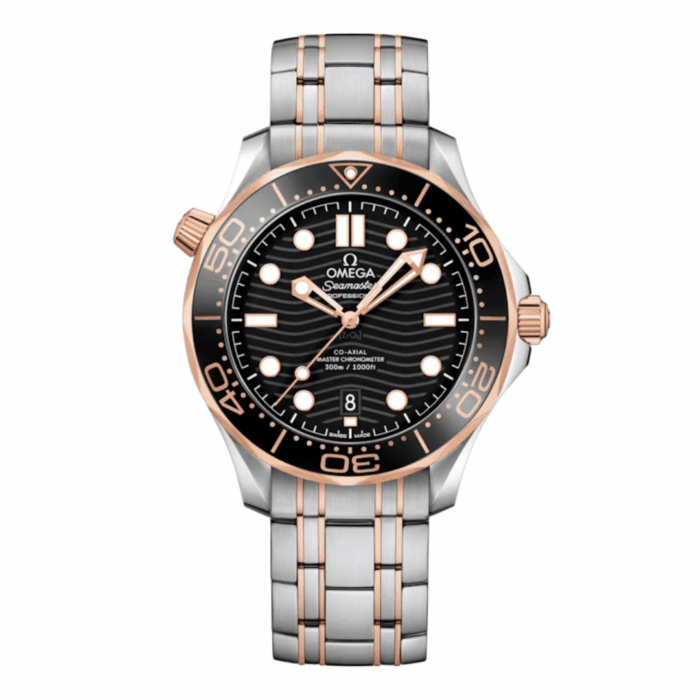 Omega Seamaster Rose Gold Replica - Image 1