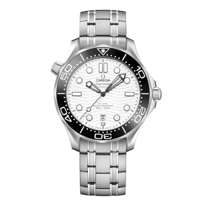 Omega Seamaster White Dial Replica - Image 1