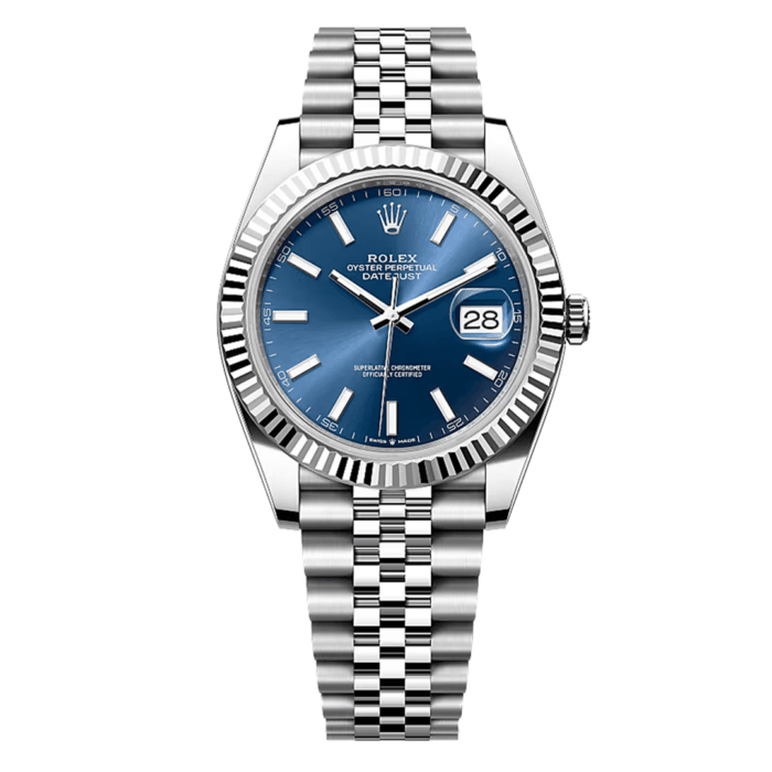 Rolex Datejust Blue Dial Replica - Image 1