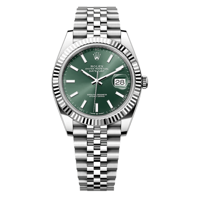 Rolex Datejust Green Dial Replica - Image 1