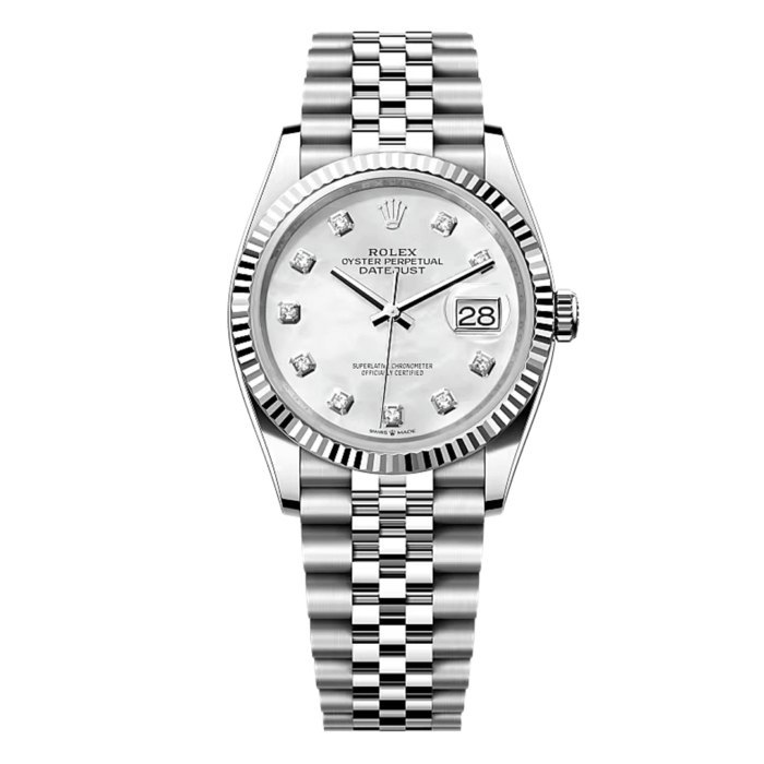 Rolex Datejust Mother of Pearl Diamond Dial Replica - Image 1