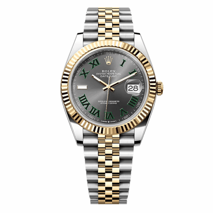 Rolex Datejust Two Tone Wimbledon Replica - Image 1