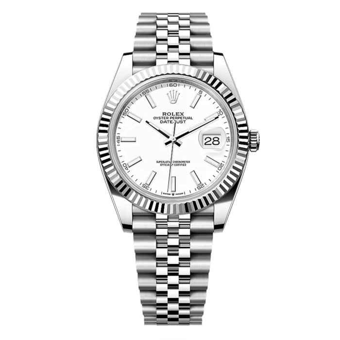 Rolex Datejust White Dial Replica - Image 1