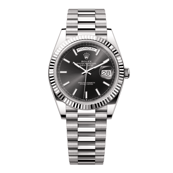 Rolex Day-Date Black Dial Replica - Image 1