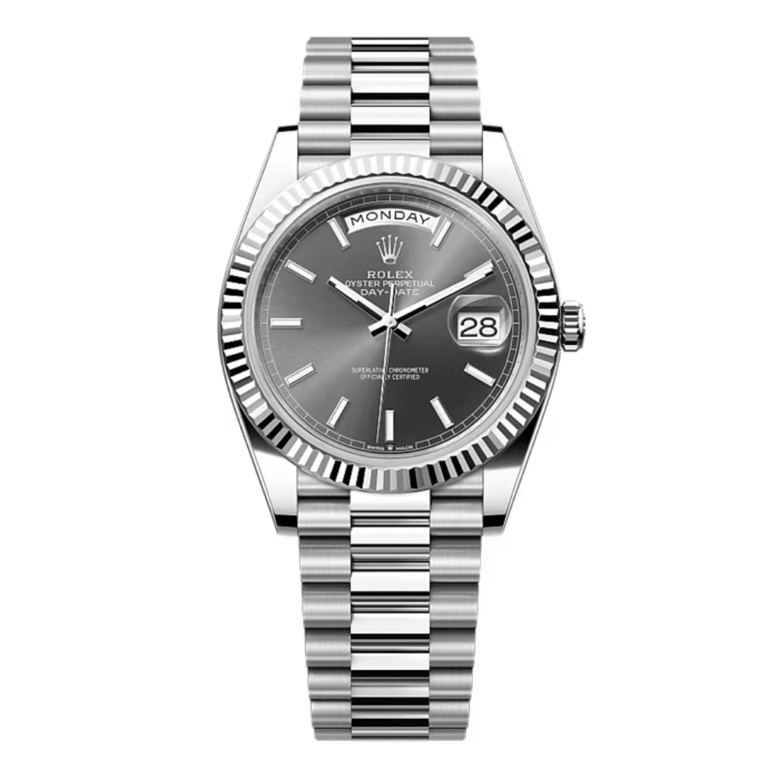 Rolex Day-Date Grey Dial Replica - Image 1