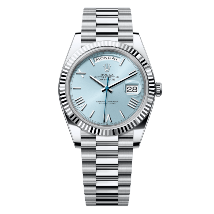 Rolex Day-Date Ice Blue Dial Replica - Image 1
