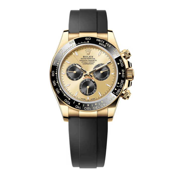 Rolex Daytona Cosmograph 126518LN Gold Dial Replica - Image 1