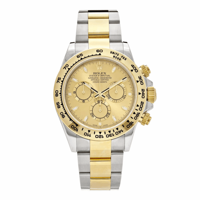 Rolex Daytona Cosmograph Gold Dial Two Tone Replica - Image 1