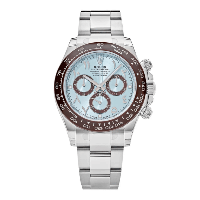 Rolex Daytona Ice Blue Arabic Numbers Replica - Image 1