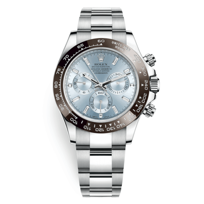 Rolex Daytona Ice Blue Diamond Dial Replica - Image 1