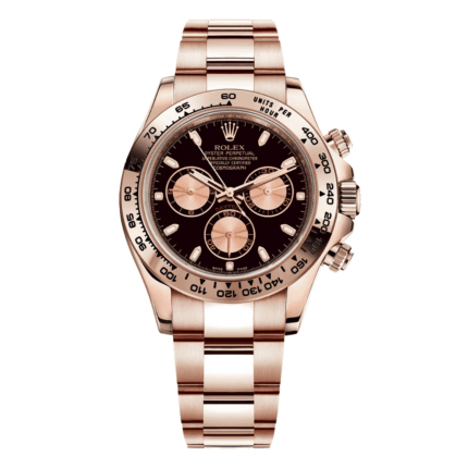 Rolex Daytona Rose Gold Black Dial Replica