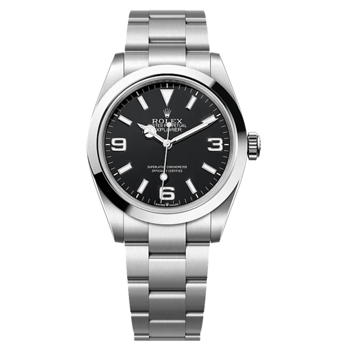 Rolex Explorer Black Dial Replica - Image 1