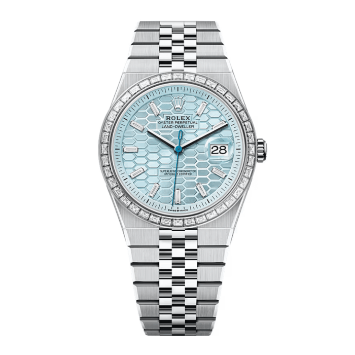 Rolex Land-Dweller Diamond Bezel Replica - Image 1