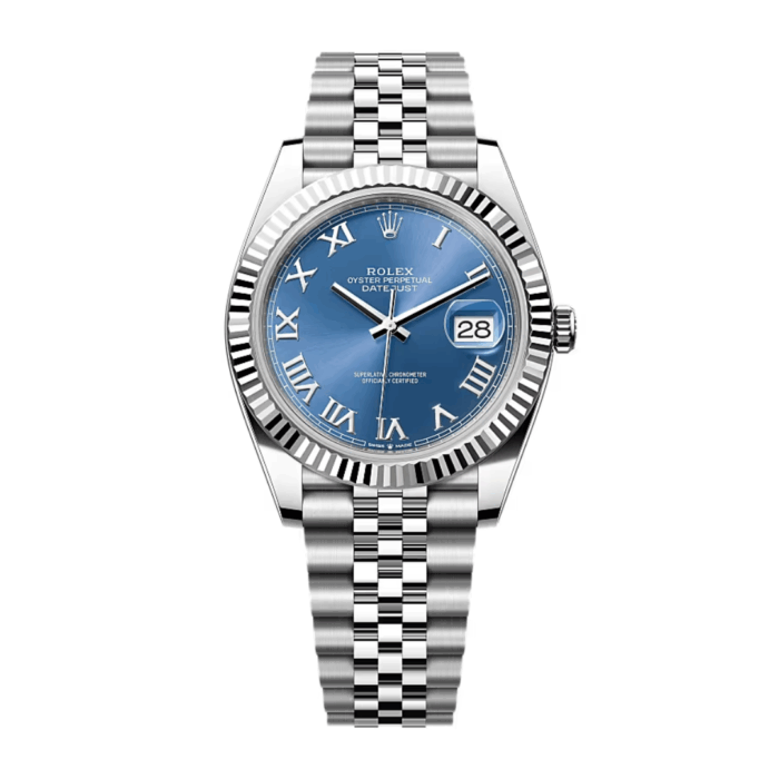 Rolex Datejust Blue Roman Dial Replica - Image 1